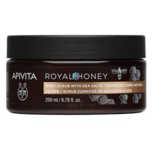 Apivita Royal Honey Body Scrub With Sea Salts 200gr