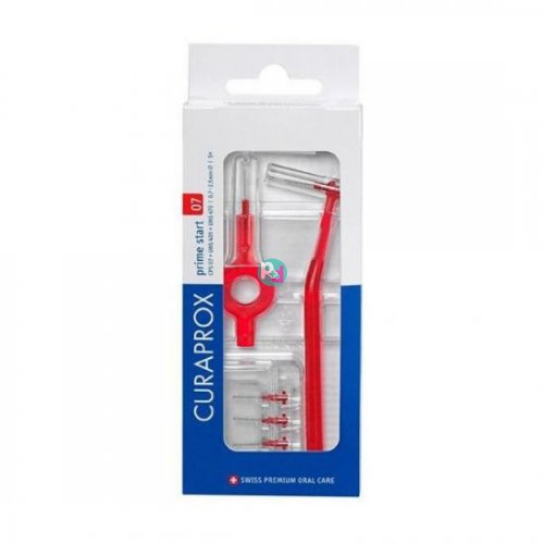 Curaprox Prime Plus Handy Interdental Brushes with Holder 5 Pcs