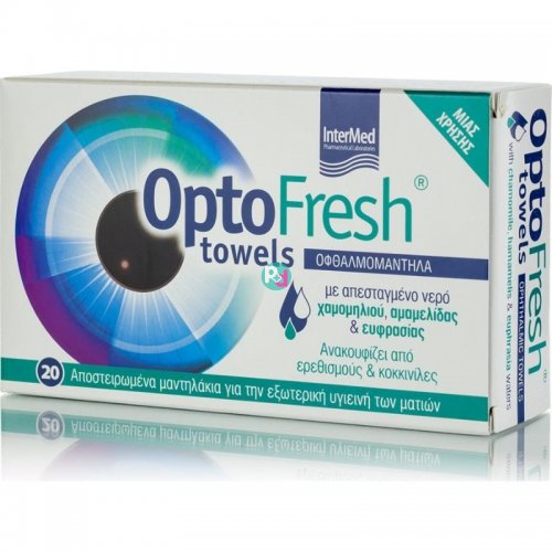 Intermed Optofresh Towels 20 τμχ 