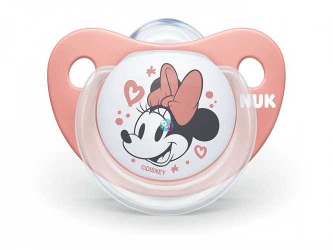 Nuk Pacifier Disney Mickey Silicone link 0-6 Months 1pcs