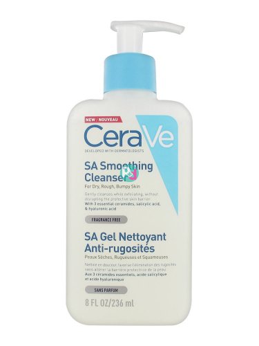 Cerave SA Smoothing Cleanser Gel  236ml.
