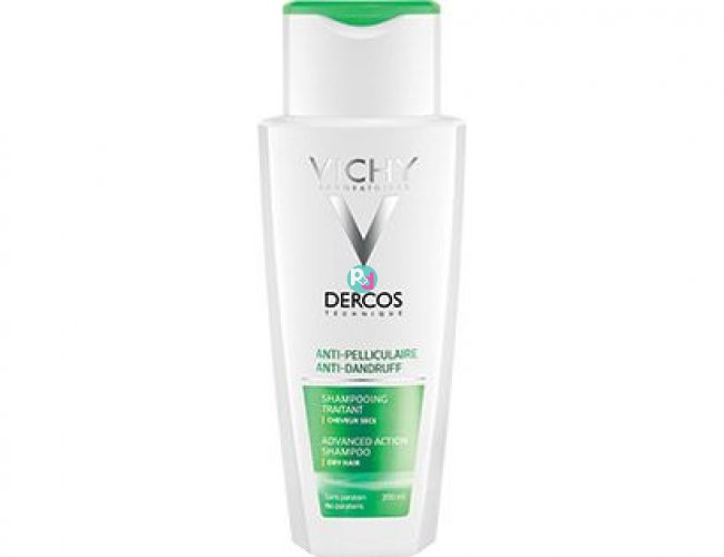 Vichy Dercos Dandruff Shampoo Dry Hair 200ml