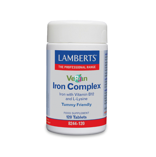 Lamberts Vegan Iron Complex 120 tabs