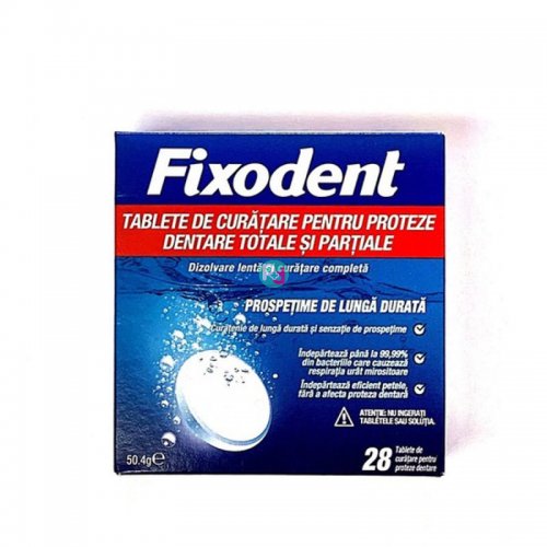 Fixodent Cleaning Tablets 28Tabs.