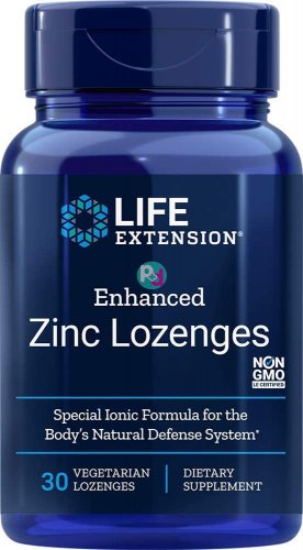 Life Extension Enhanced Zinc Lozenges 30 Pcs