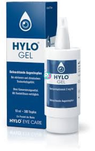 Hylo-Gel Λιπαντικές Οφθαλμικές Σταγόνες 10ml (300 σταγόνες)