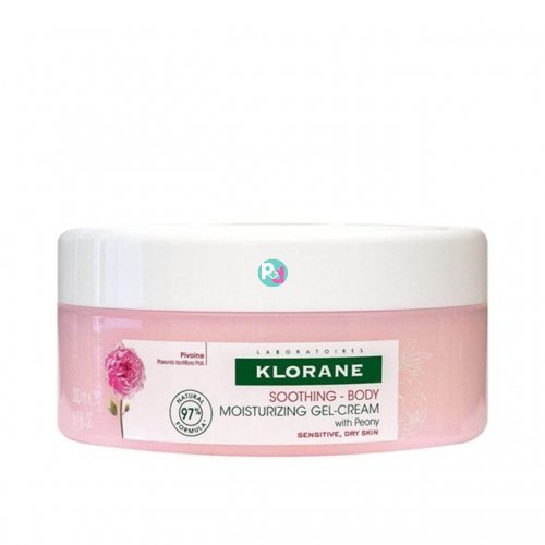 Klorane Moisturizing Body Gel-Cream With Peony 200ml