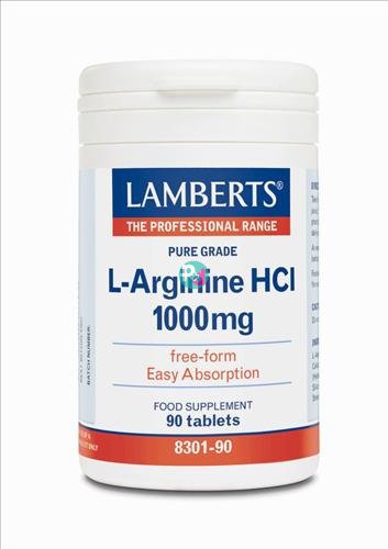 Lamberts L-Arginine HCI 1000mg 90tabl