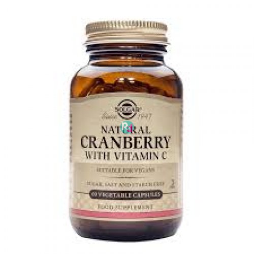 Solgar Cranberry With Vitamin C 60 Vegicaps