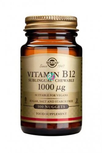 Solgar Vitamin B12 1000μg. 100nuggets