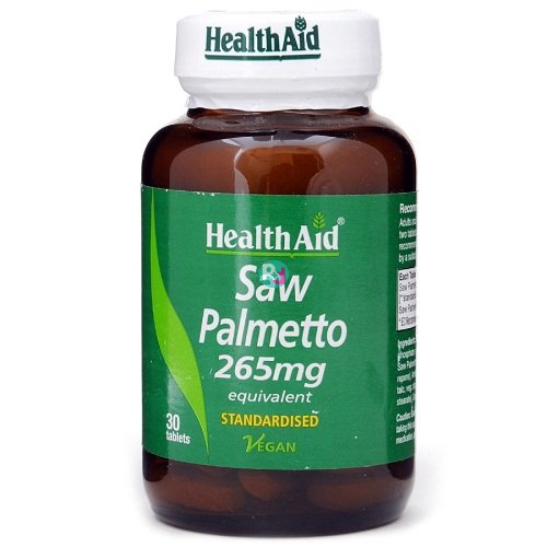 Health Aid Saw Palmetto 265mg 30tabl