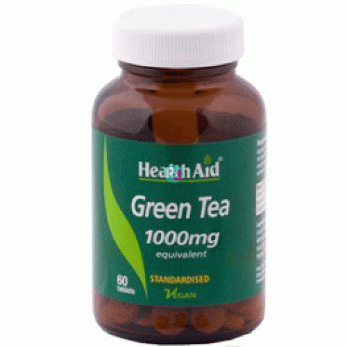 Health Aid Green Tea 1000mg 60tabl