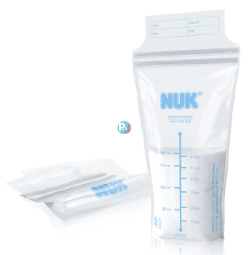 Nuk Breast Milk Storage Bags 25pieces