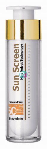 Frezyderm Sunscreen Velvet Second Skin Face Cream Spf50 50ml