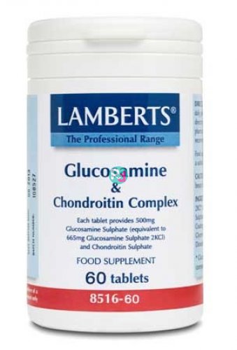 Lamberts Glucosamine & Chondroitin Complex 60tabl