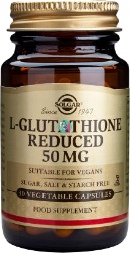 Solgar L-Glutathion Reduced 50mg 30Caps