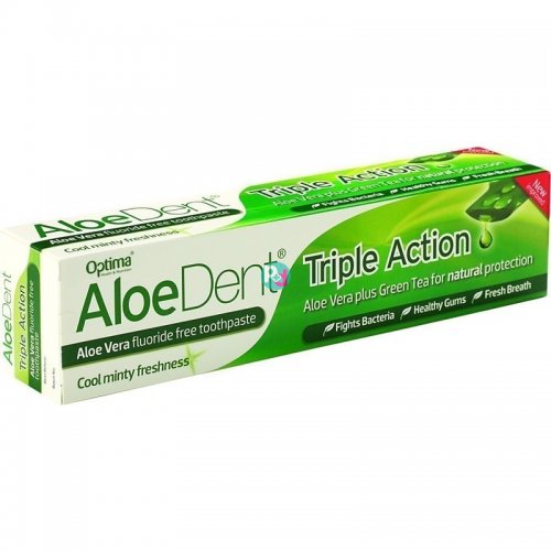 Optima AloeDent Triple Action Toothpaste 100ml