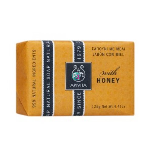Apivita Φυσικό Σαπούνι Με Μέλι 125γρ