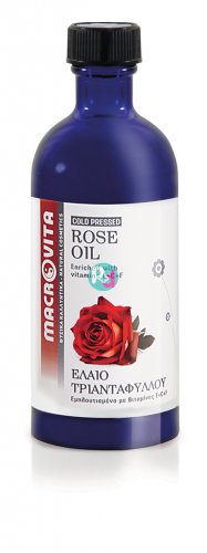 Macrovita Rose Oil - Έλαιο Τριαντάφυλλου 100ml