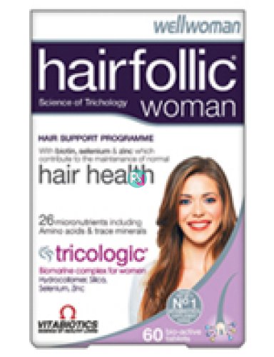Wellwoman Hairfollic Woman (Tricologic) 60Tabs