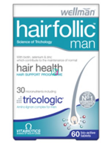 Wellman Hairfollic Man 60Tabs