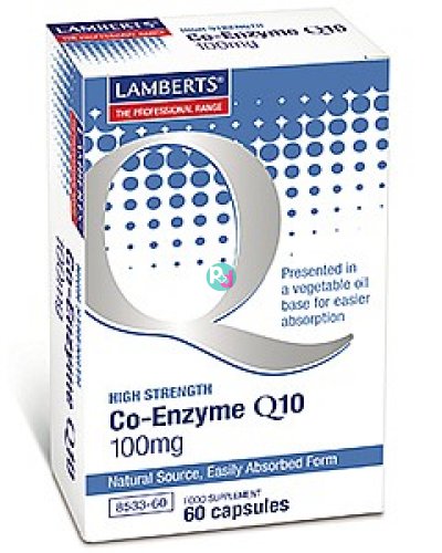 Lamberts Co-Enzyme Q10 100 mg 60Caps