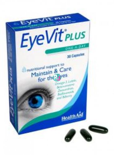 Health Aid EyeVit Plus 30 Caps