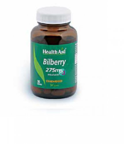 Health Aid Bilberry 275 mg 30tabls