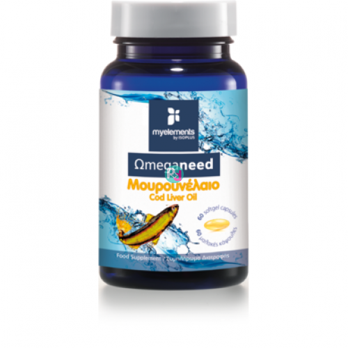 My Elements Omeganeed Cod Liver Oil 60Caps