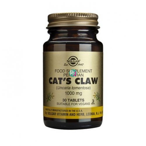 Solgar Cat's Claw 1000mg 30Tabs