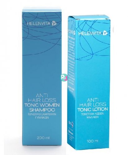 Helenvita Anti Hair Loss Tonic Lotion 100ml + Δώρο Tonic Women Shampoo 200ml