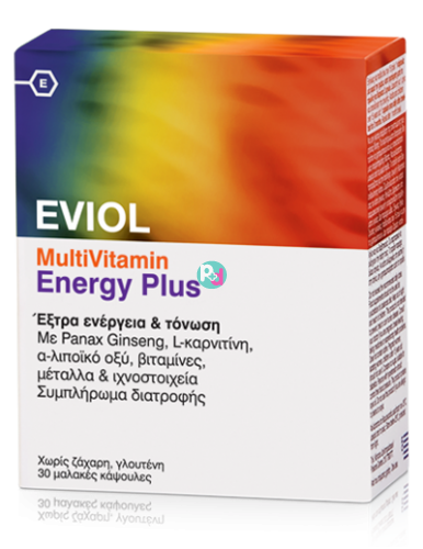 Eviol Multivitamin Energy Plus 30Caps