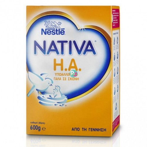Nativa H.A. Υποαλλεργικό Γάλα Σε Σκόνη 600g