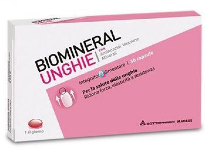 Biomineral Unghie 30 Caps