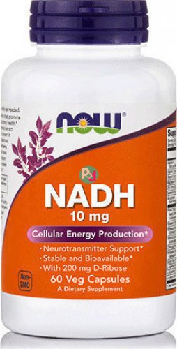 Now NADH 10mg 60 Caps