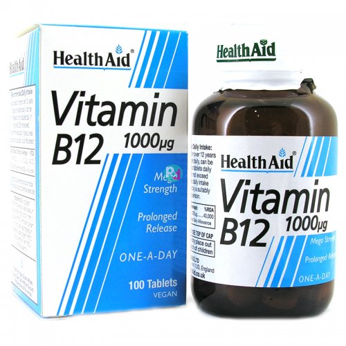 Health Aid Vitamin B12 1000μg 100Tabs