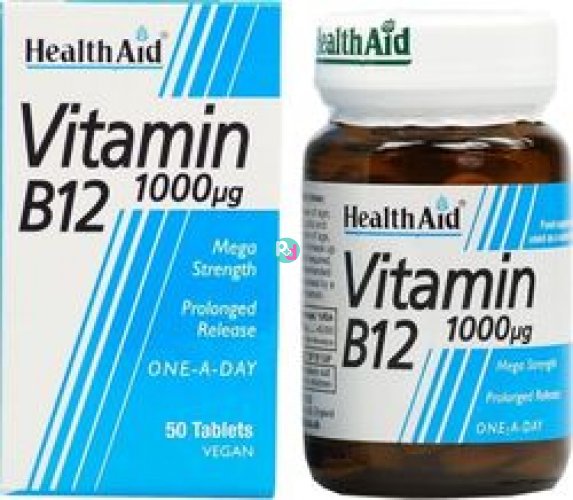 Health Aid Vitamin B12 1000μg 50Tabs