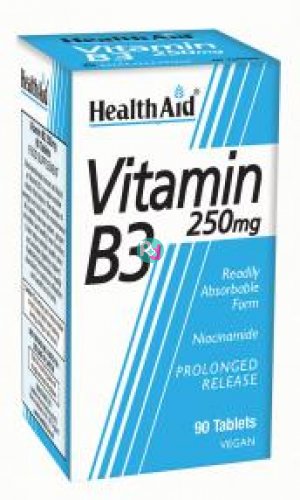 Health Aid Vitamin B3 250mg 90Tabs