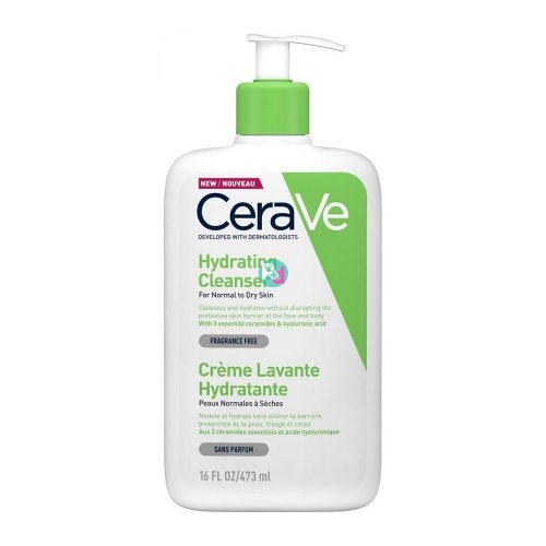 Cerave Hydrating Cleanser 473ml.
