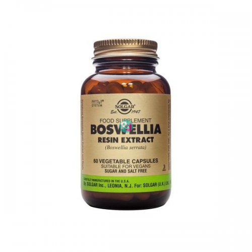 Solgar Boswellia Resin Extract 60 veg Caps