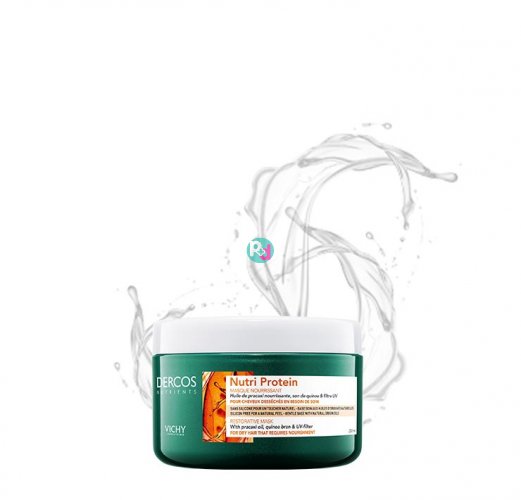 Vichy Dercos Nutrients Nutri Protein Hair Mask For Dry Hair 250ml