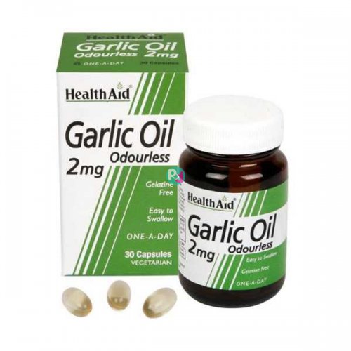 Health Aid Garlic Oil 2mg 30Caps
