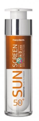 Frezyderm Sun Screen Fluid To-Powder Vitamin D Like SPF50 50ml