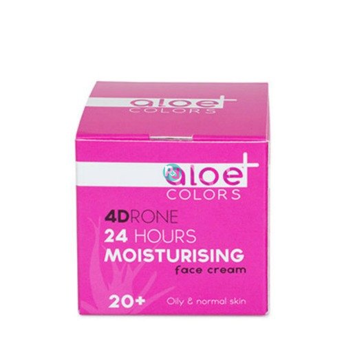 Aloe+ Colors 4Drone 24Hours Moisturising Face Cream For Oily & Normal Skin 20+ 50ml