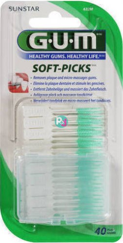Gum Soft-Picks Original Regular/Medium 40 Pcs