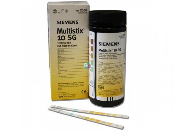Siemens Multistix 10 SG 100 Pcs