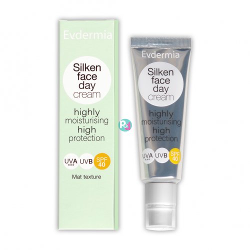 Evdermia Silken Face Day Cream SPF40 50ML