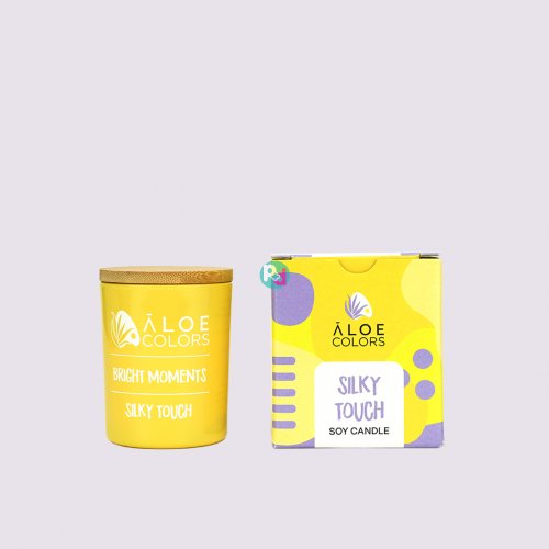 Aloe + Colors Silky Touch  Scented Soy Candle 150gr