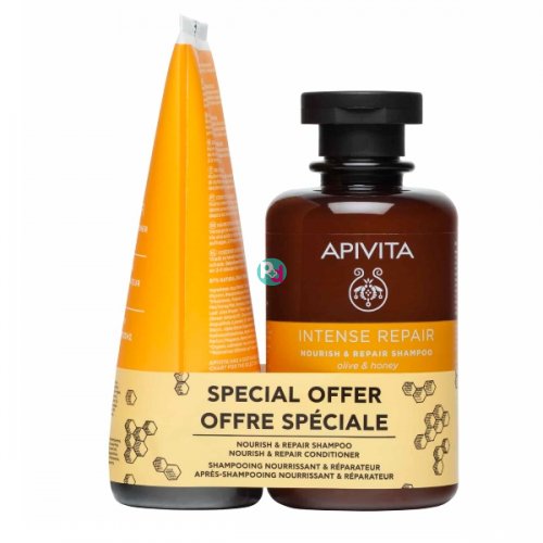 Apivita Intense Repair Promo Shampoo 250ml & Nourishing & Repairing Cream 150ml