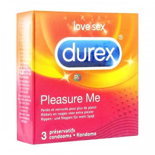 Durex Pleasuremax Condoms 3 Pcs